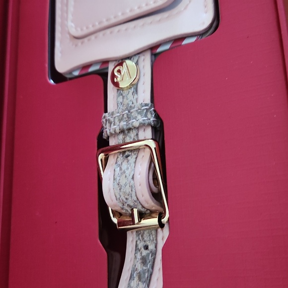 Pink Luggage Tag Set Victoria Secrets NWT - Picture 3 of 9